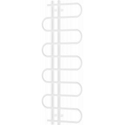 Mexen Kiso Fürdöszobai radiátor 1250 x 500 mm, 256 W, fehér - W114-1250-500-00-20 Törölközö száritó radiátor Törölközö száritó radiátor Fürdöszobai radiátor