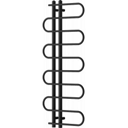 Mexen Kiso Fürdöszobai radiátor 1250 x 500 mm, 256 W, fekete - W114-1250-500-00-70 Törölközö száritó radiátor Törölközö száritó radiátor Fürdöszobai radiátor Fürdöszobai radiátor 493834 Mexen