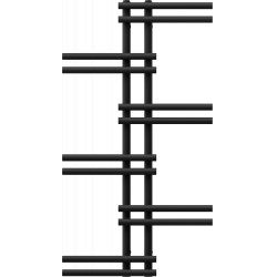 Mexen Jari Fürdöszobai radiátor 1005 x 550 mm, 339 W, fekete - W115-1005-550-00-70 Törölközö száritó radiátor Törölközö száritó radiátor Fürdöszobai radiátor Fürdöszobai radiátor 493834 Mexen