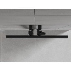 Mexen Jari Fürdöszobai radiátor 1005 x 550 mm, 339 W, fekete - W115-1005-550-00-70 Törölközö száritó radiátor Törölközö száritó radiátor Fürdöszobai radiátor