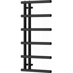 Mexen Jukon Fürdöszobai radiátor 988 x 500 mm, 461 W, fekete - W116-0988-500-00-70 Törölközö száritó radiátor Törölközö száritó radiátor Fürdöszobai radiátor Fürdöszobai radiátor 493834 Mexen