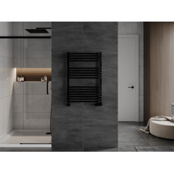 Mexen Apollo Fürdöszobai radiátor 860 x 550 mm, 479 W, fekete - W117-0860-550-00-70 Törölközö száritó radiátor Törölközö száritó radiátor Fürdöszobai radiátor