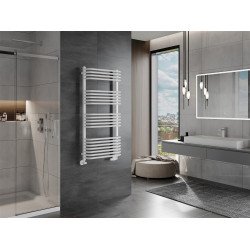 Mexen Apollo Fürdöszobai radiátor 1210 x 550 mm, 638 W, fehér - W117-1210-550-00-20 Törölközö száritó radiátor Törölközö száritó radiátor Fürdöszobai radiátor