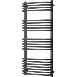 Mexen Apollo Fürdöszobai radiátor 1210 x 550 mm, 638 W, antracit - W117-1210-550-00-66 Törölközö száritó radiátor Törölközö száritó radiátor Fürdöszobai radiátor Fürdöszobai radiátor 493834 Mexen
