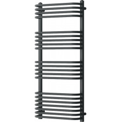 Mexen Apollo Fürdöszobai radiátor 1210 x 550 mm, 638 W, antracit - W117-1210-550-00-66 Törölközö száritó radiátor Törölközö száritó radiátor Fürdöszobai radiátor