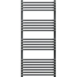 Mexen Apollo Fürdöszobai radiátor 1210 x 550 mm, 638 W, antracit - W117-1210-550-00-66 Törölközö száritó radiátor Törölközö száritó radiátor Fürdöszobai radiátor