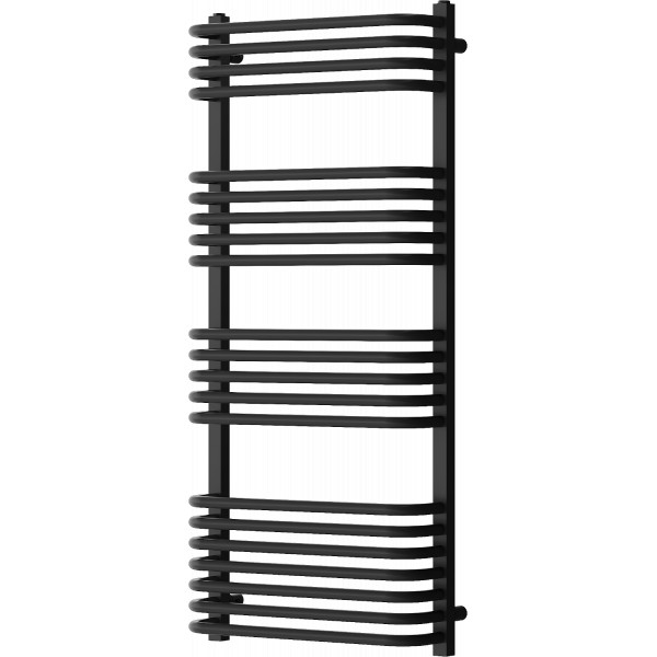 Mexen Apollo Fürdöszobai radiátor 1210 x 550 mm, 638 W, fekete - W117-1210-550-00-70 Törölközö száritó radiátor Törölközö száritó radiátor Fürdöszobai radiátor