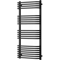 Mexen Apollo Fürdöszobai radiátor 1210 x 550 mm, 638 W, fekete - W117-1210-550-00-70 Törölközö száritó radiátor Törölközö száritó radiátor Fürdöszobai radiátor Fürdöszobai radiátor 493834 Mexen
