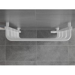 Mexen Apollo Fürdöszobai radiátor 1210 x 650 mm, 713 W, fehér - W117-1210-650-00-20 Törölközö száritó radiátor Törölközö száritó radiátor Fürdöszobai radiátor