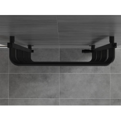 Mexen Apollo Fürdöszobai radiátor 1210 x 650 mm, 713 W, fekete - W117-1210-650-00-70 Törölközö száritó radiátor Törölközö száritó radiátor Fürdöszobai radiátor