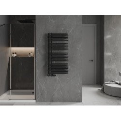 Mexen Amor Fürdöszobai radiátor 1000 x 500 mm, 809 W, fekete - W120-1000-500-00-70 Törölközö száritó radiátor Törölközö száritó radiátor Fürdöszobai radiátor