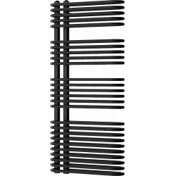 Mexen Amor Fürdöszobai radiátor 1200 x 600 mm, 1003 W, fekete - W120-1200-600-00-70 Törölközö száritó radiátor Törölközö száritó radiátor Fürdöszobai radiátor Fürdöszobai radiátor 493834 Mexen