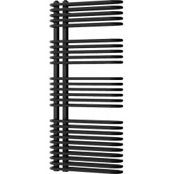 Mexen Amor Fürdöszobai radiátor 1200 x 600 mm, 1003 W, fekete - W120-1200-600-00-70 Törölközö száritó radiátor Törölközö száritó radiátor Fürdöszobai radiátor