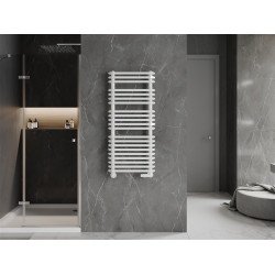 Mexen Akan Fürdöszobai radiátor 1080 x 500 mm, 784 W, fehér - W121-1080-500-00-20 Törölközö száritó radiátor Törölközö száritó radiátor Fürdöszobai radiátor