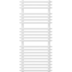 Mexen Akan Fürdöszobai radiátor 1080 x 500 mm, 784 W, fehér - W121-1080-500-00-20 Törölközö száritó radiátor Törölközö száritó radiátor Fürdöszobai radiátor