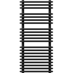 Mexen Akan Fürdöszobai radiátor 1080 x 500 mm, 784 W, fekete - W121-1080-500-00-70 Törölközö száritó radiátor Törölközö száritó radiátor Fürdöszobai radiátor