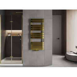Mexen Ceres Fürdöszobai radiátor 1200 x 500 mm, 481 W, arany - W111-1200-500-00-50 Törölközö száritó radiátor Törölközö száritó radiátor Fürdöszobai radiátor