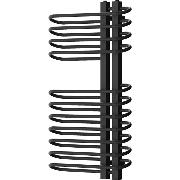 Mexen Ops Fürdöszobai radiátor 1000 x 550 mm, 517 W, fekete - W122-1000-550-00-70 Törölközö száritó radiátor Törölközö száritó radiátor Fürdöszobai radiátor