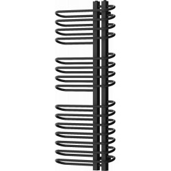 Mexen Ops Fürdöszobai radiátor 1300 x 550 mm, 694 W, fekete - W122-1300-550-00-70 Törölközö száritó radiátor Törölközö száritó radiátor Fürdöszobai radiátor