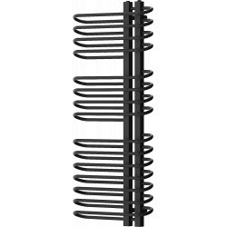 Mexen Ops Fürdöszobai radiátor 1300 x 550 mm, 694 W, fekete - W122-1300-550-00-70 Törölközö száritó radiátor Törölközö száritó radiátor Fürdöszobai radiátor Fürdöszobai radiátor 493834 Mexen