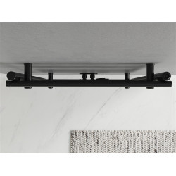 Mexen Sol Fürdöszobai radiátor 1200 x 600 mm, 658 W, fekete - W125-1200-600-00-70 Törölközö száritó radiátor Törölközö száritó radiátor Fürdöszobai radiátor
