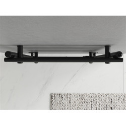 Mexen Sol Fürdöszobai radiátor 1200 x 600 mm, 658 W, fekete - W125-1200-600-00-70 Törölközö száritó radiátor Törölközö száritó radiátor Fürdöszobai radiátor