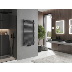 Mexen Sol Fürdöszobai radiátor 1200 x 600 mm, 658 W, fekete - W125-1200-600-00-70 Törölközö száritó radiátor Törölközö száritó radiátor Fürdöszobai radiátor Fürdöszobai radiátor 493834 Mexen