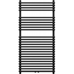 Mexen Sol Fürdöszobai radiátor 1200 x 600 mm, 658 W, fekete - W125-1200-600-00-70 Törölközö száritó radiátor Törölközö száritó radiátor Fürdöszobai radiátor