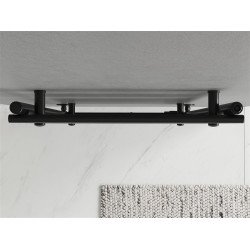 Mexen Sol Fürdöszobai radiátor 1200 x 600 mm, 658 W, fekete - W125-1200-600-00-70 Törölközö száritó radiátor Törölközö száritó radiátor Fürdöszobai radiátor