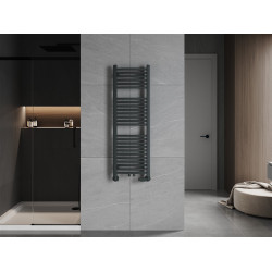 Mexen Ares Fürdöszobai radiátor 1200 x 500 mm, 531 W, antracit - W102-1200-500-00-66 Törölközö száritó radiátor Törölközö száritó radiátor Fürdöszobai radiátor