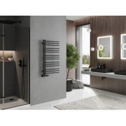 Mexen Neptun Fürdöszobai radiátor 900 x 500 mm, 369 W, antracit - W101-0900-500-00-66 Törölközö száritó radiátor Törölközö száritó radiátor Fürdöszobai radiátor Fürdöszobai radiátor 493834 Mexen