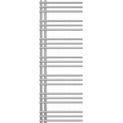 Mexen Neptun Fürdöszobai radiátor 1400 x 500 mm, 420 W, króm - W101-1400-500-00-01 Törölközö száritó radiátor Törölközö száritó radiátor Fürdöszobai radiátor