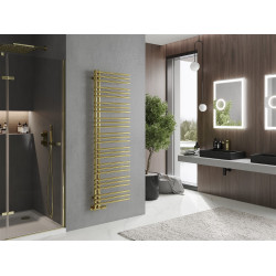 Mexen Neptun Fürdöszobai radiátor 1600 x 500 mm, 523 W, arany - W101-1600-500-00-50 Törölközö száritó radiátor Törölközö száritó radiátor Fürdöszobai radiátor Fürdöszobai radiátor 493834 Mexen