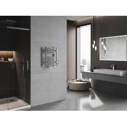 Mexen Ares Fürdöszobai radiátor 500 x 400 mm, 141 W, króm - W102-0500-400-00-01 Törölközö száritó radiátor Törölközö száritó radiátor Fürdöszobai radiátor Fürdöszobai radiátor 493834 Mexen