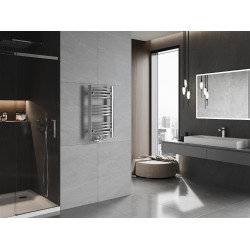 Mexen Ares Fürdöszobai radiátor 700 x 400 mm, 189 W, króm - W102-0700-400-00-01 Törölközö száritó radiátor Törölközö száritó radiátor Fürdöszobai radiátor Fürdöszobai radiátor 493834 Mexen