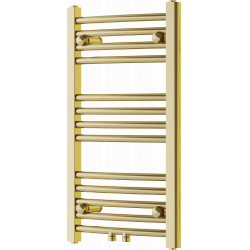 Mexen Ares Fürdöszobai radiátor 700 x 400 mm, 189 W, arany - W102-0700-400-00-50 Törölközö száritó radiátor Törölközö száritó radiátor Fürdöszobai radiátor Fürdöszobai radiátor 493834 Mexen