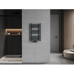 Mexen Ares Fürdöszobai radiátor 700 x 400 mm, 240 W, antracit - W102-0700-400-00-66 Törölközö száritó radiátor Törölközö száritó radiátor Fürdöszobai radiátor