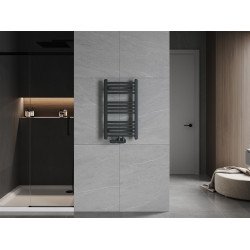Mexen Ares Fürdöszobai radiátor 700 x 400 mm, 240 W, antracit - W102-0700-400-00-66 Törölközö száritó radiátor Törölközö száritó radiátor Fürdöszobai radiátor