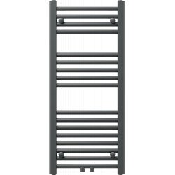 Mexen Ares Fürdöszobai radiátor 900 x 400 mm, 312 W, antracit - W102-0900-400-00-66 Törölközö száritó radiátor Törölközö száritó radiátor Fürdöszobai radiátor