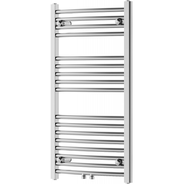 Mexen Ares Fürdöszobai radiátor 900 x 500 mm, 372 W, króm - W102-0900-500-00-01 Törölközö száritó radiátor Törölközö száritó radiátor Fürdöszobai radiátor