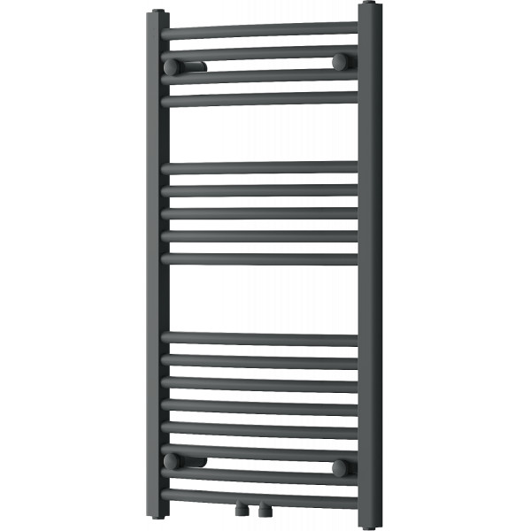 Mexen Ares Fürdöszobai radiátor 900 x 500 mm, 372 W, antracit - W102-0900-500-00-66 Törölközö száritó radiátor Törölközö száritó radiátor Fürdöszobai radiátor