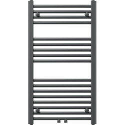 Mexen Ares Fürdöszobai radiátor 900 x 500 mm, 372 W, antracit - W102-0900-500-00-66 Törölközö száritó radiátor Törölközö száritó radiátor Fürdöszobai radiátor