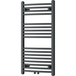Mexen Ares Fürdöszobai radiátor 900 x 500 mm, 372 W, antracit - W102-0900-500-00-66 Törölközö száritó radiátor Törölközö száritó radiátor Fürdöszobai radiátor Fürdöszobai radiátor 493834 Mexen