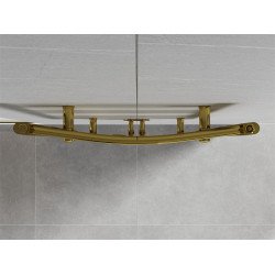 Mexen Ares Fürdöszobai radiátor 900 x 600 mm, 342 W, arany - W102-0900-600-00-50 Törölközö száritó radiátor Törölközö száritó radiátor Fürdöszobai radiátor