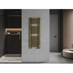 Mexen Ares Fürdöszobai radiátor 1200 x 400 mm, 349 W, arany - W102-1200-400-00-50 Törölközö száritó radiátor Törölközö száritó radiátor Fürdöszobai radiátor