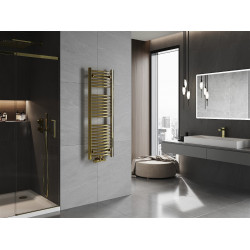 Mexen Ares Fürdöszobai radiátor 1200 x 400 mm, 349 W, arany - W102-1200-400-00-50 Törölközö száritó radiátor Törölközö száritó radiátor Fürdöszobai radiátor
