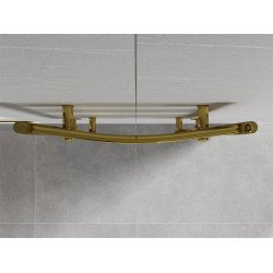 Mexen Ares Fürdöszobai radiátor 1200 x 600 mm, 490 W, arany - W102-1200-600-00-50 Törölközö száritó radiátor Törölközö száritó radiátor Fürdöszobai radiátor