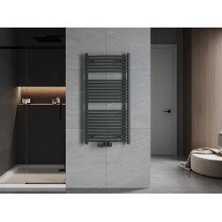 Mexen Ares Fürdöszobai radiátor 1200 x 600 mm, 620 W, antracit - W102-1200-600-00-66 Törölközö száritó radiátor Törölközö száritó radiátor Fürdöszobai radiátor