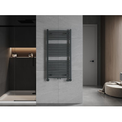 Mexen Ares Fürdöszobai radiátor 1200 x 600 mm, 620 W, antracit - W102-1200-600-00-66 Törölközö száritó radiátor Törölközö száritó radiátor Fürdöszobai radiátor