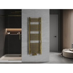 Mexen Ares Fürdöszobai radiátor 1500 x 500 mm, 497 W, arany - W102-1500-500-00-50 Törölközö száritó radiátor Törölközö száritó radiátor Fürdöszobai radiátor